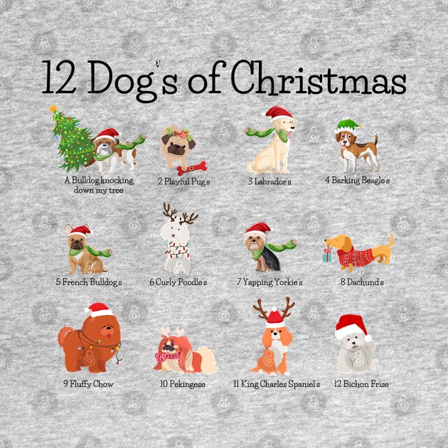 12 Dog’s of Christmas by TeawithAlice